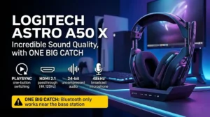 Logitech Astro A50 X Review: Incredible Sound Quality, with One Big Catch